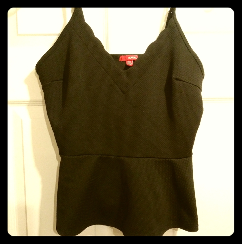 🆕Black flare dress top